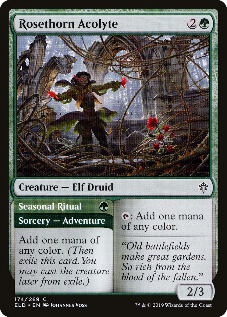 2019 Magic: The Gathering Throne of Eldraine 2019 Magic: The Gathering Throne of Eldraine #174 trading card