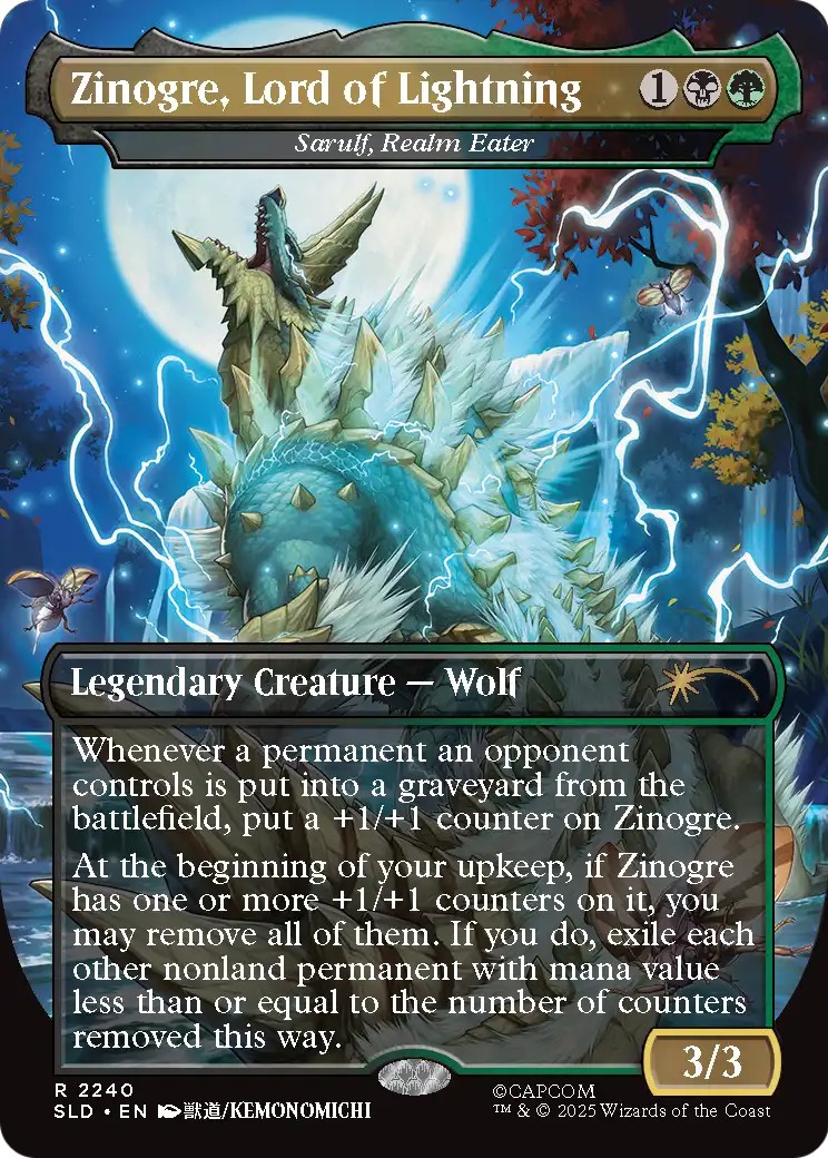 2025 Magic: The Gathering Secret Lair Drop 2025 Magic: The Gathering Secret Lair Drop #2240 trading card