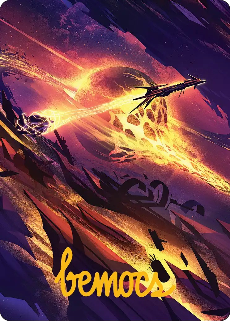 2025 Magic: The Gathering Edge of Eternities Art Series 2025 Magic: The Gathering Edge of Eternities Art Series #53 trading c