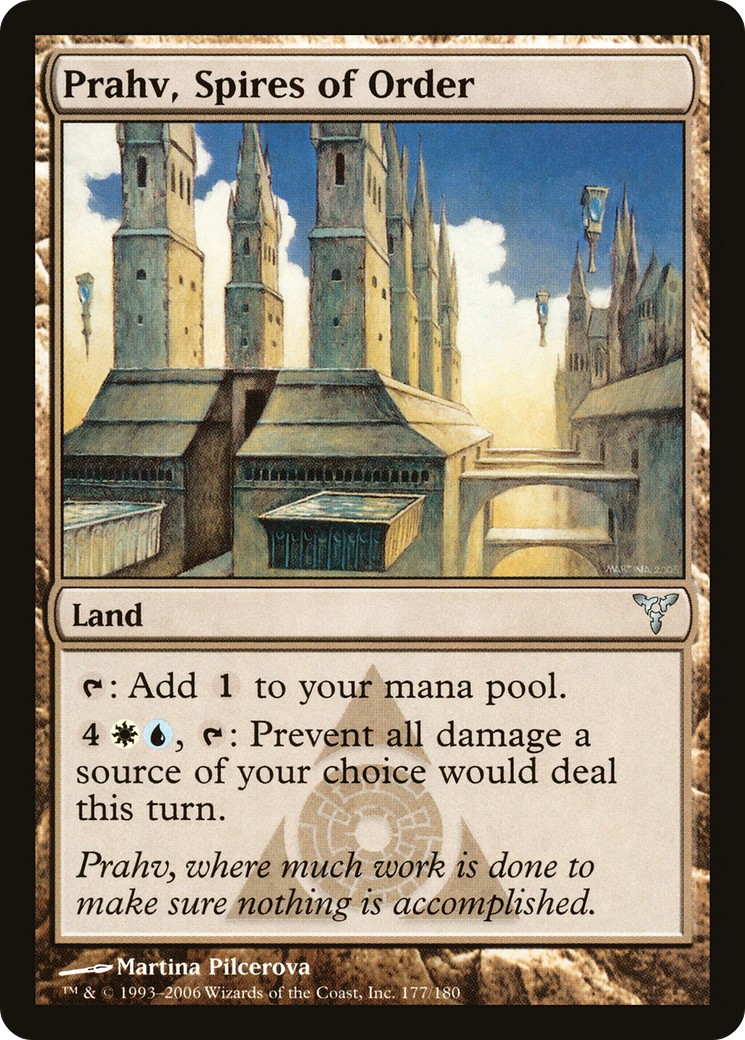 2006 Magic: The Gathering Dissension 2006 Magic: The Gathering Dissension #177 trading card