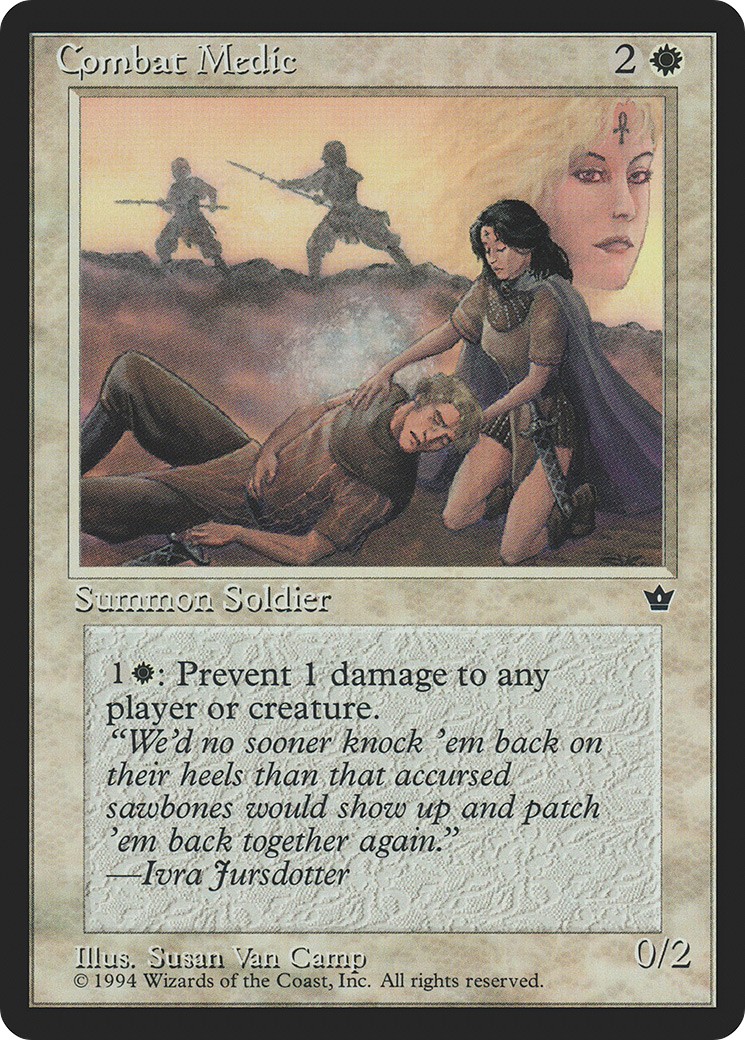 1994 Magic: The Gathering Fallen Empires 1994 Magic: The Gathering Fallen Empires #1b trading card