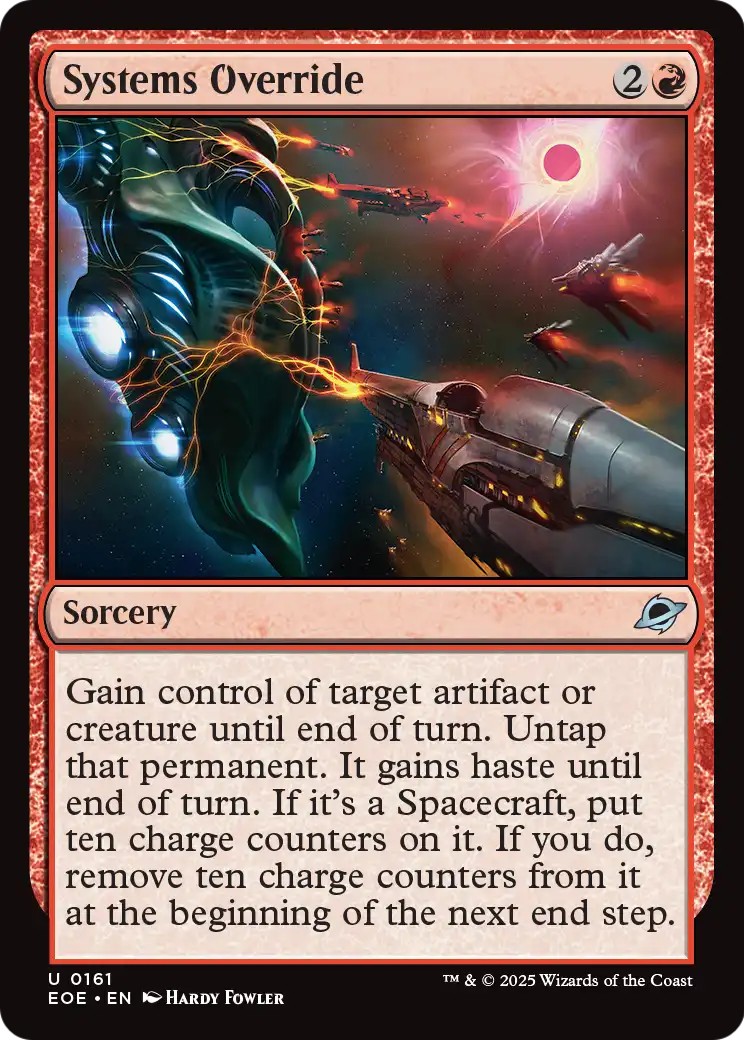 2025 Magic: The Gathering Edge of Eternities 2025 Magic: The Gathering Edge of Eternities #161 trading card