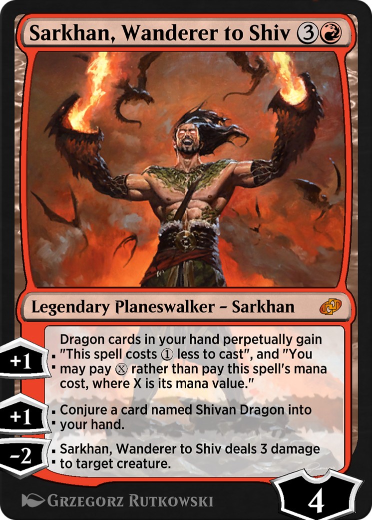 Sarkhan, Wanderer to Shiv - Image 1