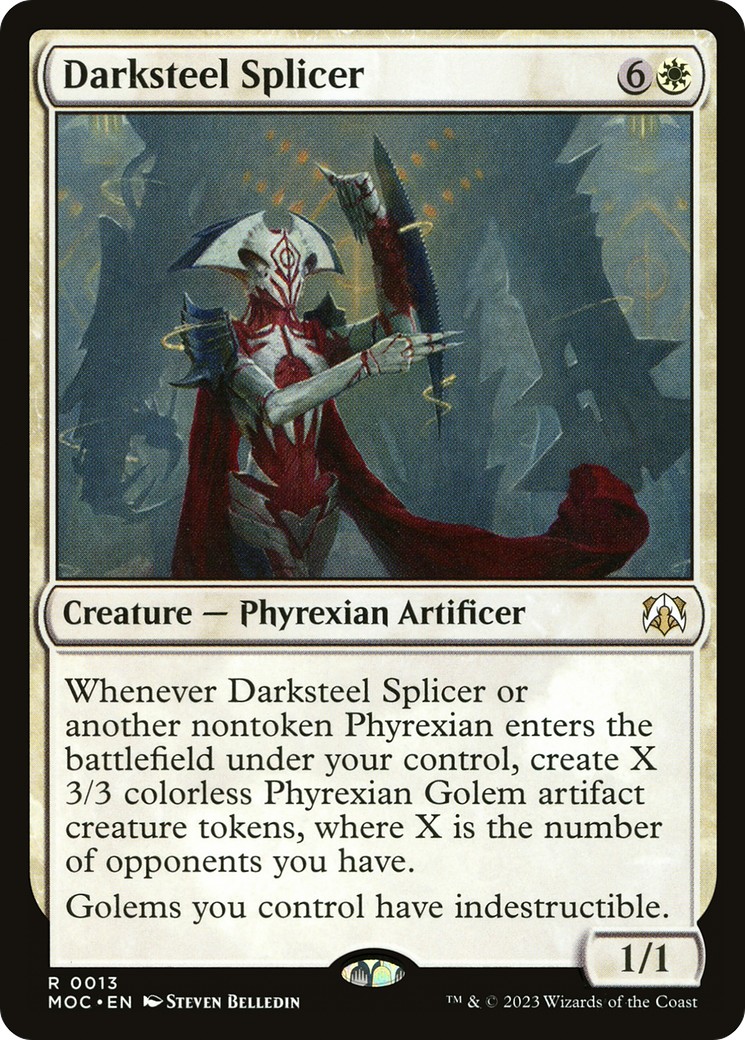 2023 Magic: The Gathering March of the Machine 2023 Magic: The Gathering March of the Machine #13 trading card
