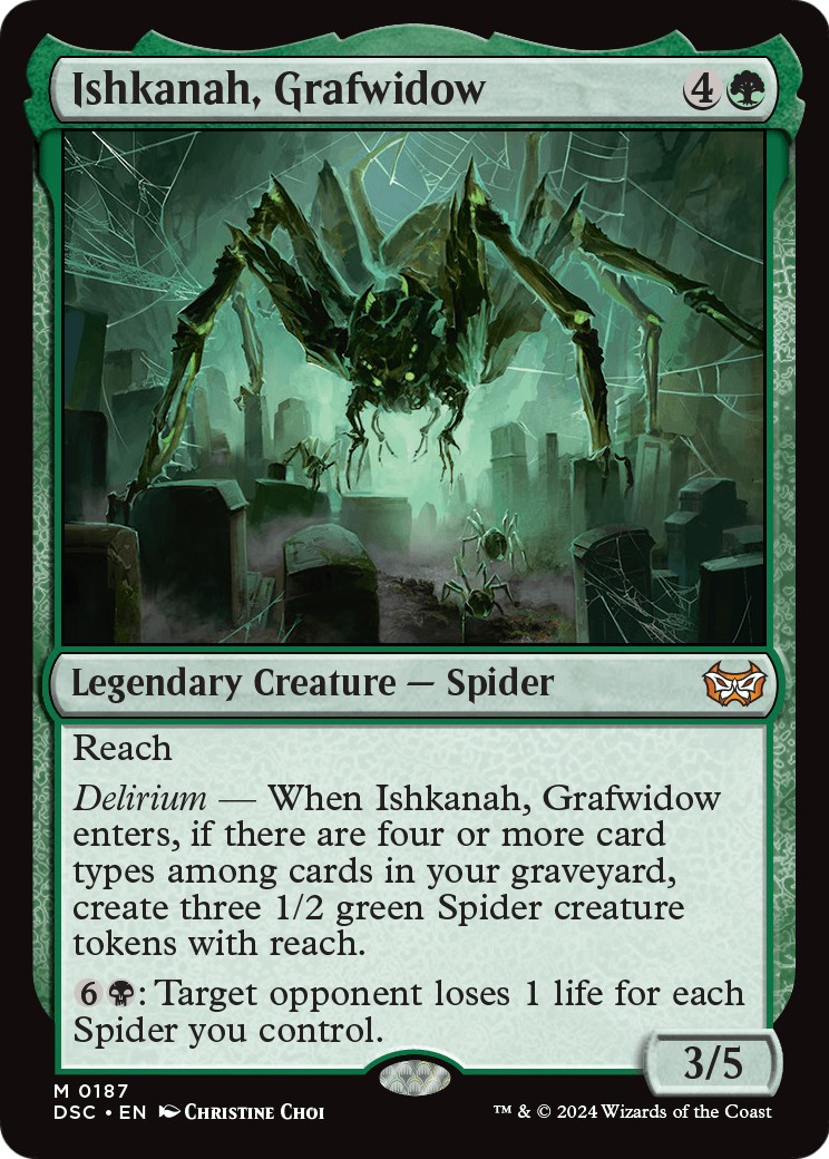 2024 Magic: The Gathering Duskmourn: House of Horror 2024 Magic: The Gathering Duskmourn: House of Horror #187 trading card