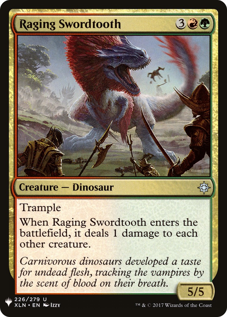 2019 Magic: The Gathering The List 2019 Magic: The Gathering The List #XLN-226 trading card