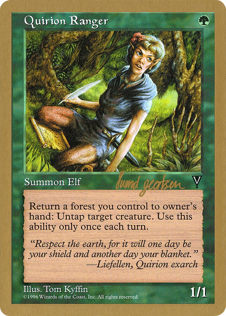 1997 Magic: The Gathering World Championship Decks 1997 Magic: The Gathering World Championship Decks #sg117 trading card