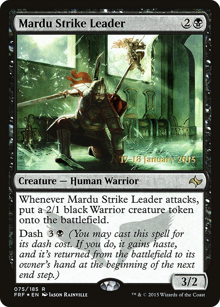 2015 Magic: The Gathering Fate Reforged Promos 2015 Magic: The Gathering Fate Reforged Promos #75s trading card