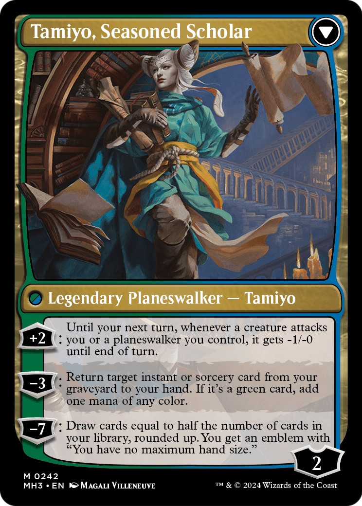 Tamiyo, Inquisitive Student // Tamiyo, Seasoned Scholar thumbnail 2