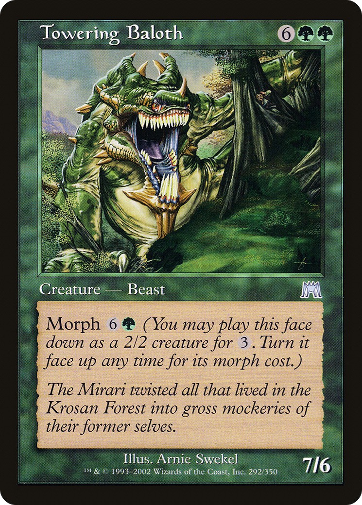 2002 Magic: The Gathering Onslaught 2002 Magic: The Gathering Onslaught #292 trading card