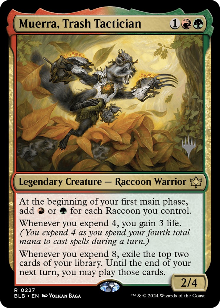 2024 Magic: The Gathering Bloomburrow Promos 2024 Magic: The Gathering Bloomburrow Promos #227p trading card