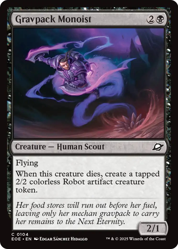 2025 Magic: The Gathering Edge of Eternities 2025 Magic: The Gathering Edge of Eternities #104 trading card