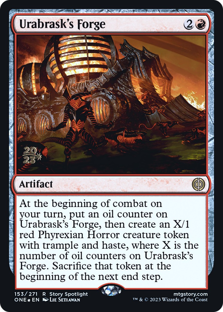 2023 Magic: The Gathering Phyrexia: All Will Be One Promos 2023 Magic: The Gathering Phyrexia: All Will Be One Promos #153s t