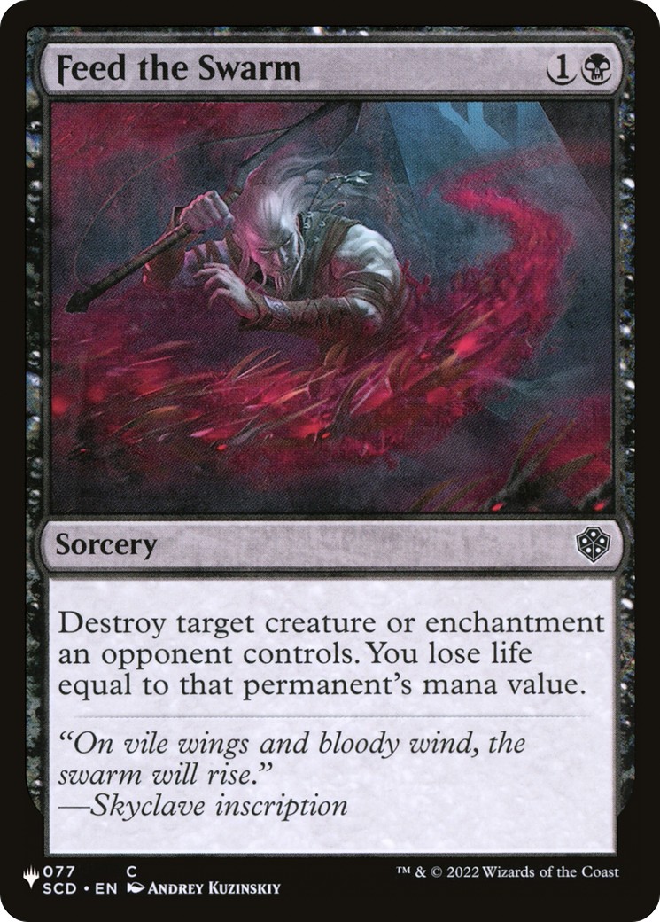 2024 Magic: The Gathering The List 2024 Magic: The Gathering The List #SCD-77 trading card