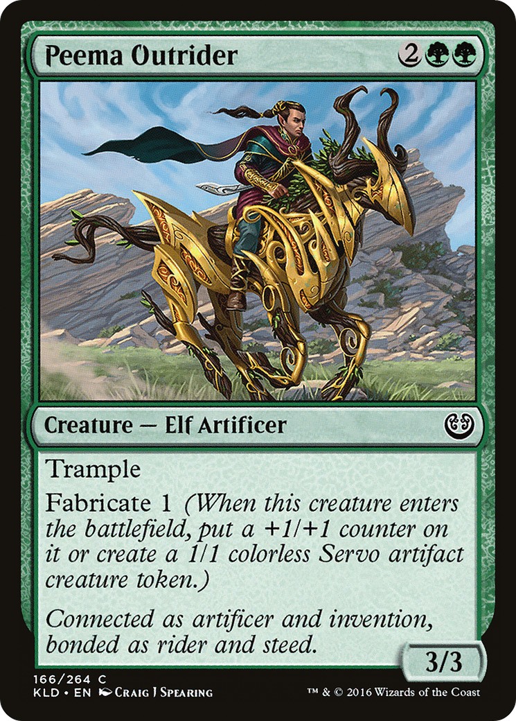 2016 Magic: The Gathering Kaladesh 2016 Magic: The Gathering Kaladesh #166 trading card