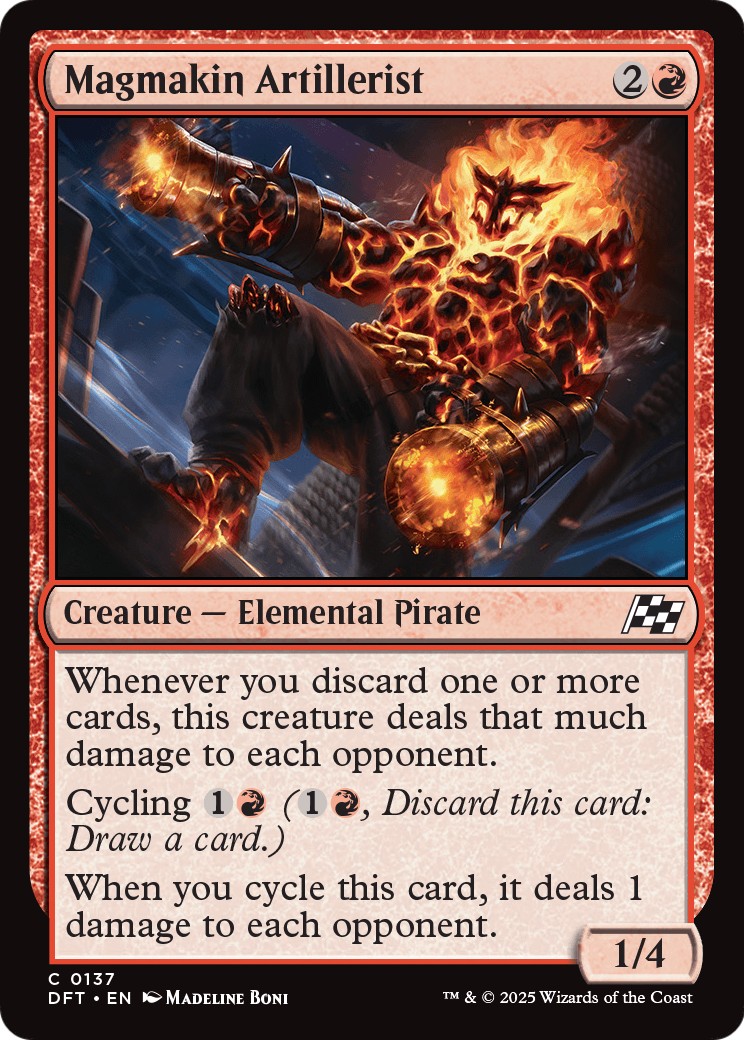 2025 Magic: The Gathering Aetherdrift 2025 Magic: The Gathering Aetherdrift #137 trading card
