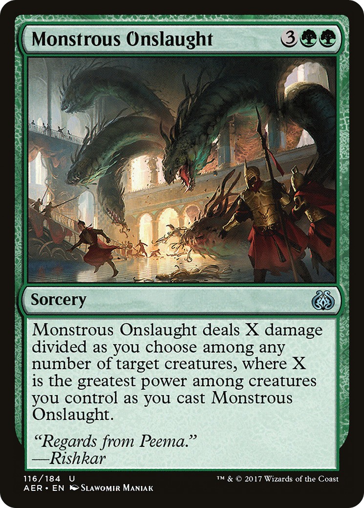 2017 Magic: The Gathering Aether Revolt 2017 Magic: The Gathering Aether Revolt #116 trading card