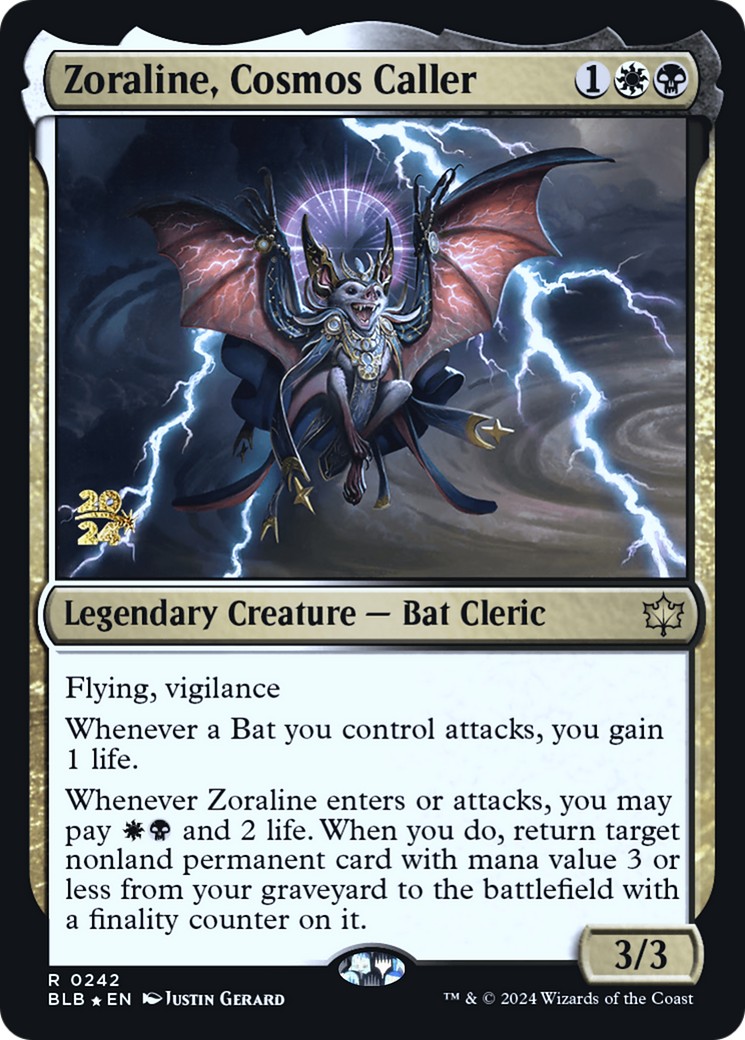 2024 Magic: The Gathering Bloomburrow Promos 2024 Magic: The Gathering Bloomburrow Promos #242s trading card
