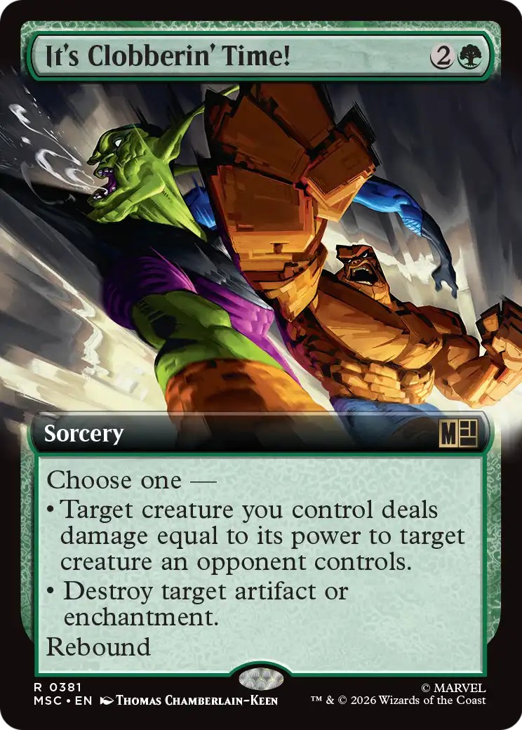 2026 Magic: The Gathering Marvel Super Heroes 2026 Magic: The Gathering Marvel Super Heroes #381 trading card