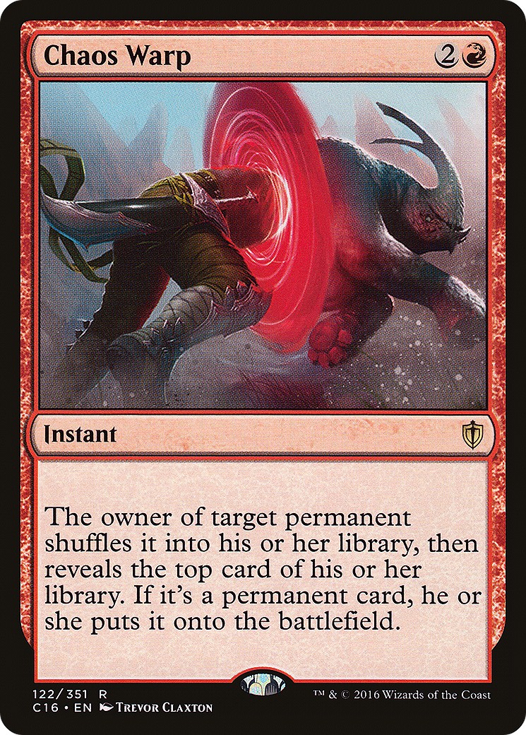 2016 Magic: The Gathering Commander 2016 Magic: The Gathering Commander #122 trading card