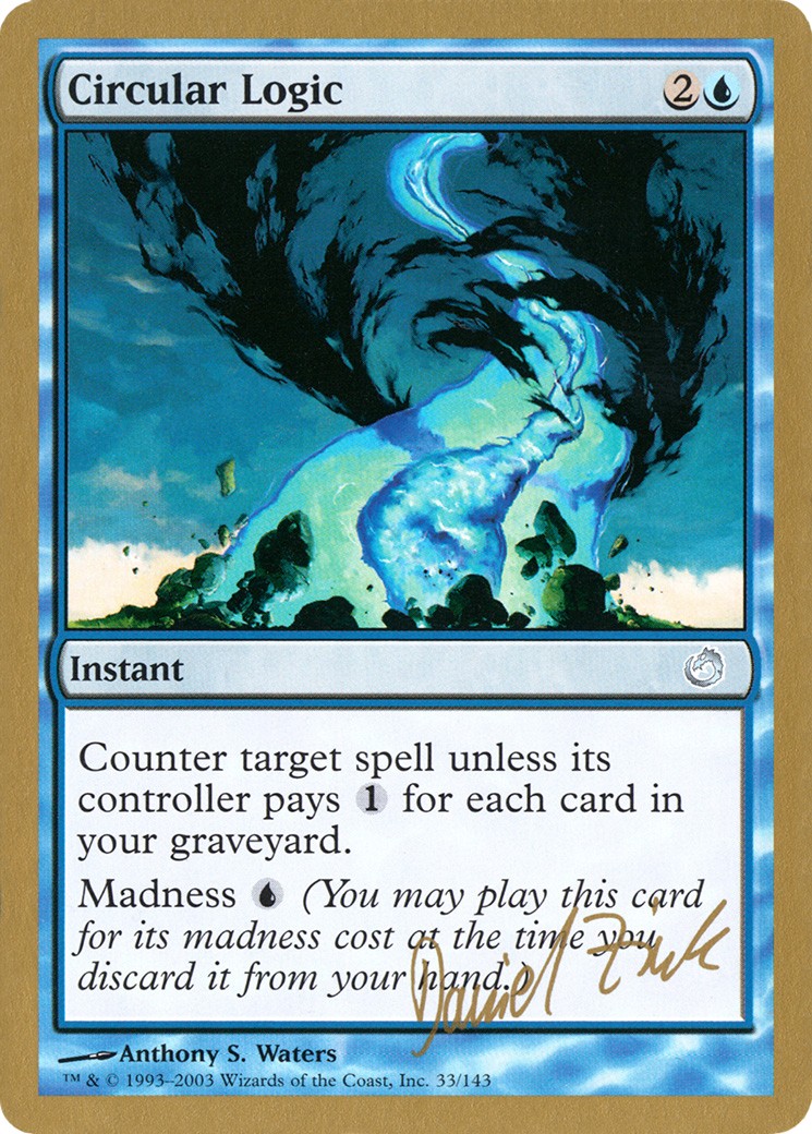 2003 Magic: The Gathering World Championship Decks 2003 Magic: The Gathering World Championship Decks #dz33 trading card