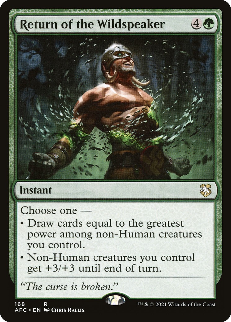 Return of the Wildspeaker - Image 1