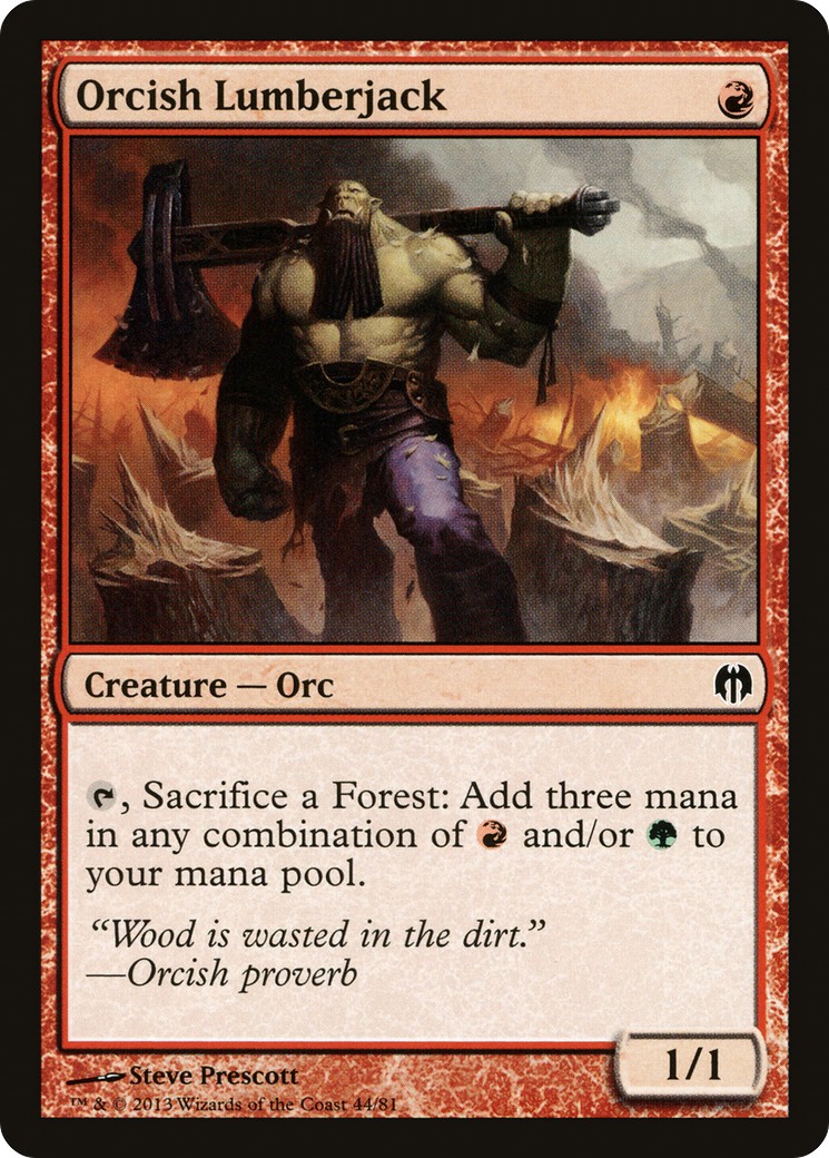 Orcish Lumberjack - Image 1