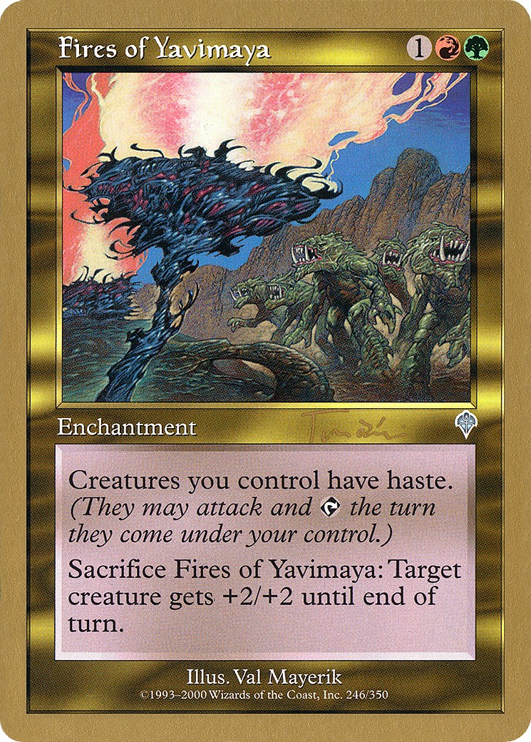 2001 Magic: The Gathering World Championship Decks 2001 Magic: The Gathering World Championship Decks #jt246 trading card