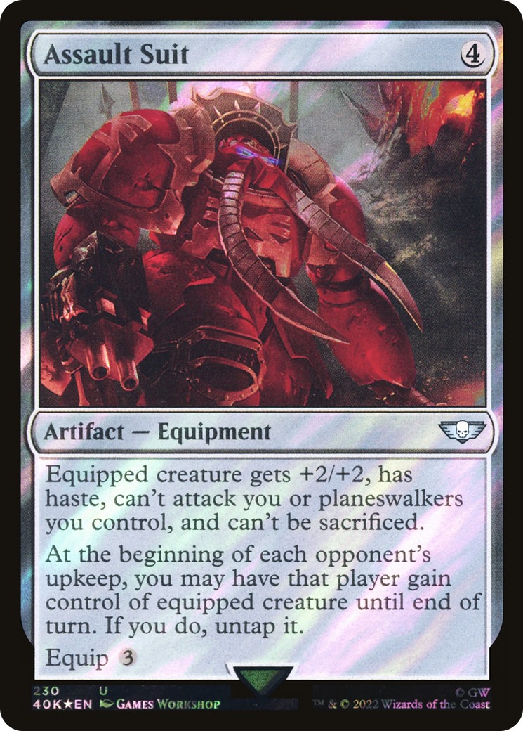 2022 Magic: The Gathering Warhammer 40,000 2022 Magic: The Gathering Warhammer 40,000 #230★ trading card
