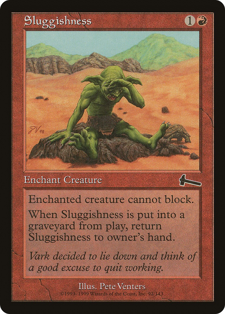 1999 Magic: The Gathering Urza's Legacy 1999 Magic: The Gathering Urza's Legacy #92 trading card