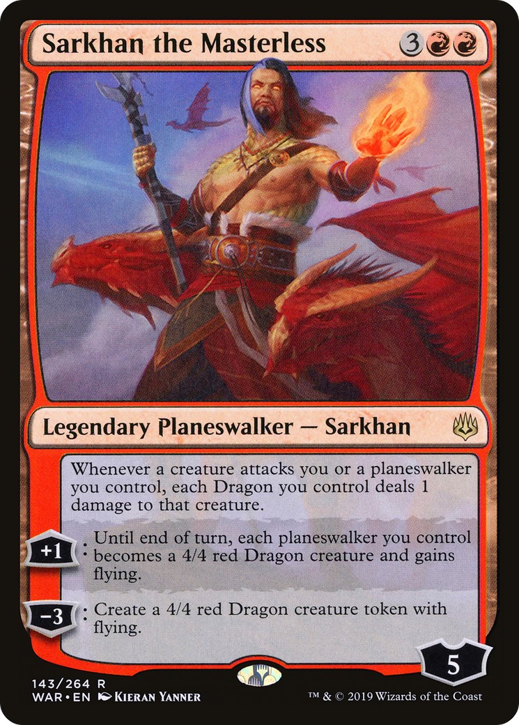 2019 Magic: The Gathering War of the Spark 2019 Magic: The Gathering War of the Spark #143 trading card