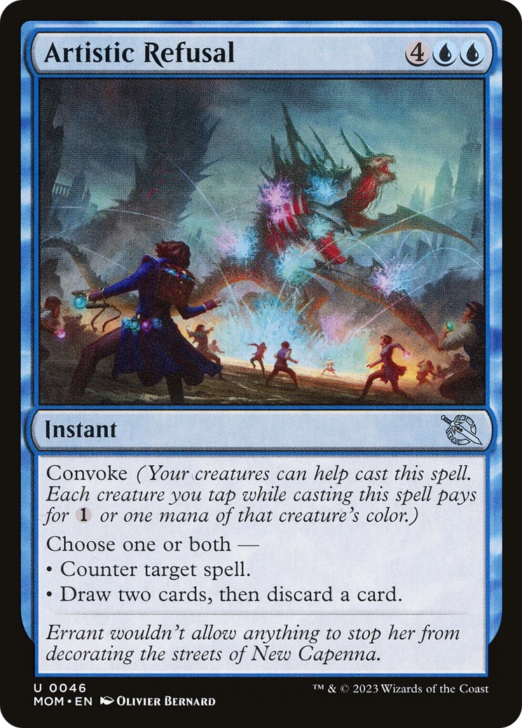 2023 Magic: The Gathering March of the Machine 2023 Magic: The Gathering March of the Machine #46 trading card