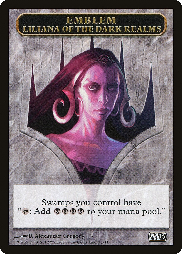 Liliana of the Dark Realms Emblem - Image 1