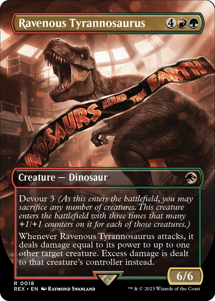 2023 Magic: The Gathering Jurassic World Collection 2023 Magic: The Gathering Jurassic World Collection #18 trading card