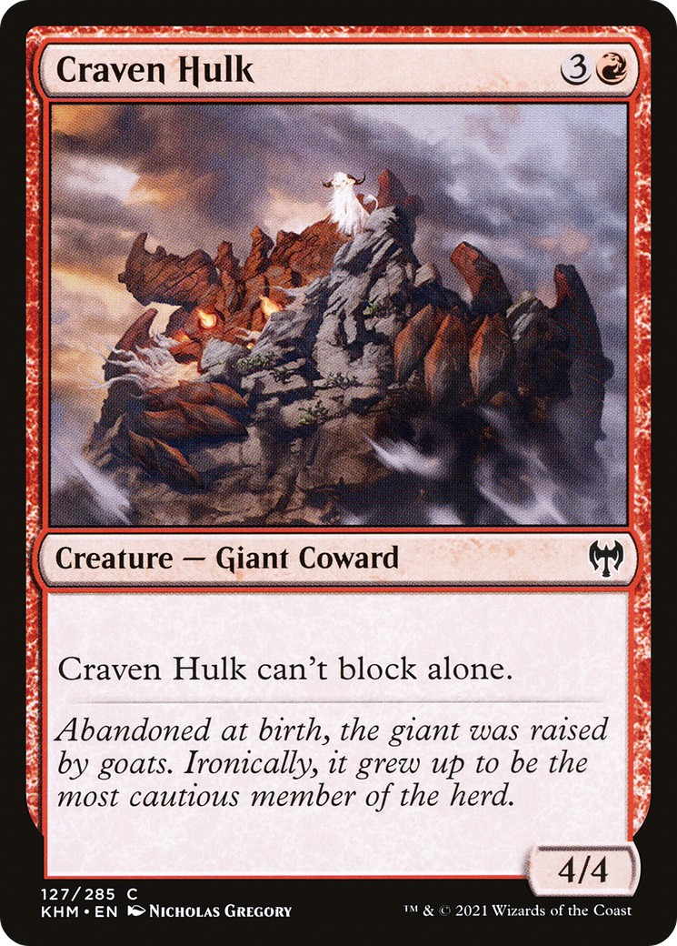 2021 Magic: The Gathering Kaldheim 2021 Magic: The Gathering Kaldheim #127 trading card