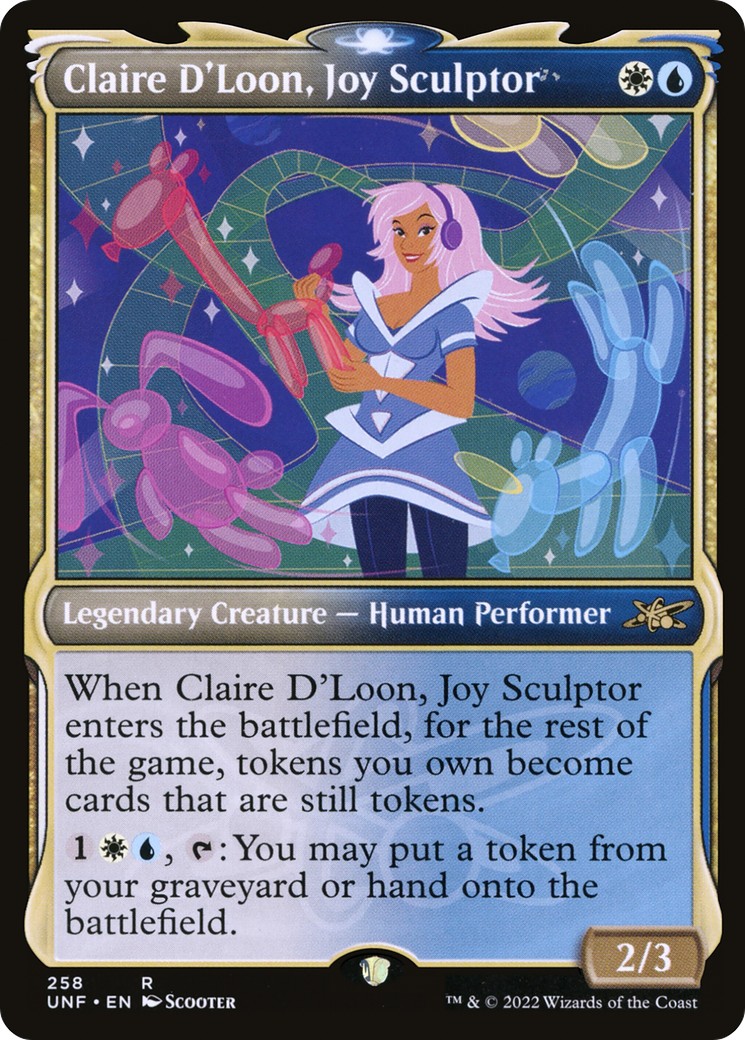 2022 Magic: The Gathering Unfinity 2022 Magic: The Gathering Unfinity #258 trading card