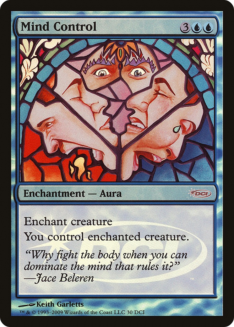 2009 Magic: The Gathering DCI Promos Mind Control #30 trading card
