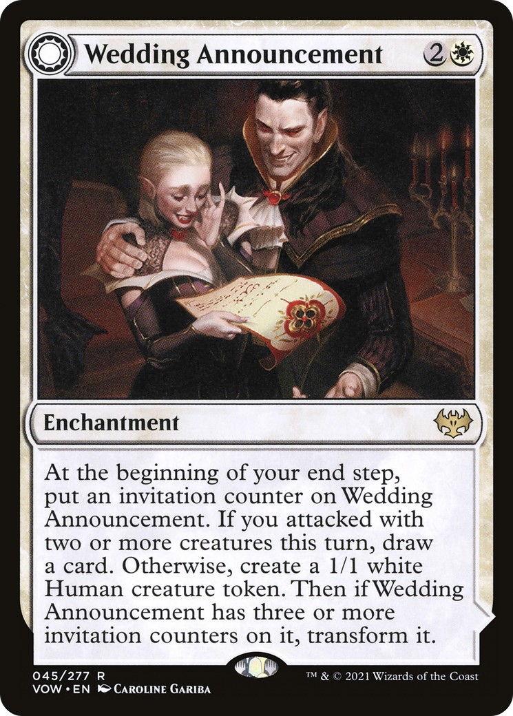 2021 Magic: The Gathering Innistrad: Crimson Vow 2021 Magic: The Gathering Innistrad: Crimson Vow #45 trading card