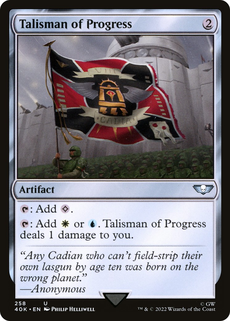 2022 Magic: The Gathering Warhammer 40,000 2022 Magic: The Gathering Warhammer 40,000 #258 trading card