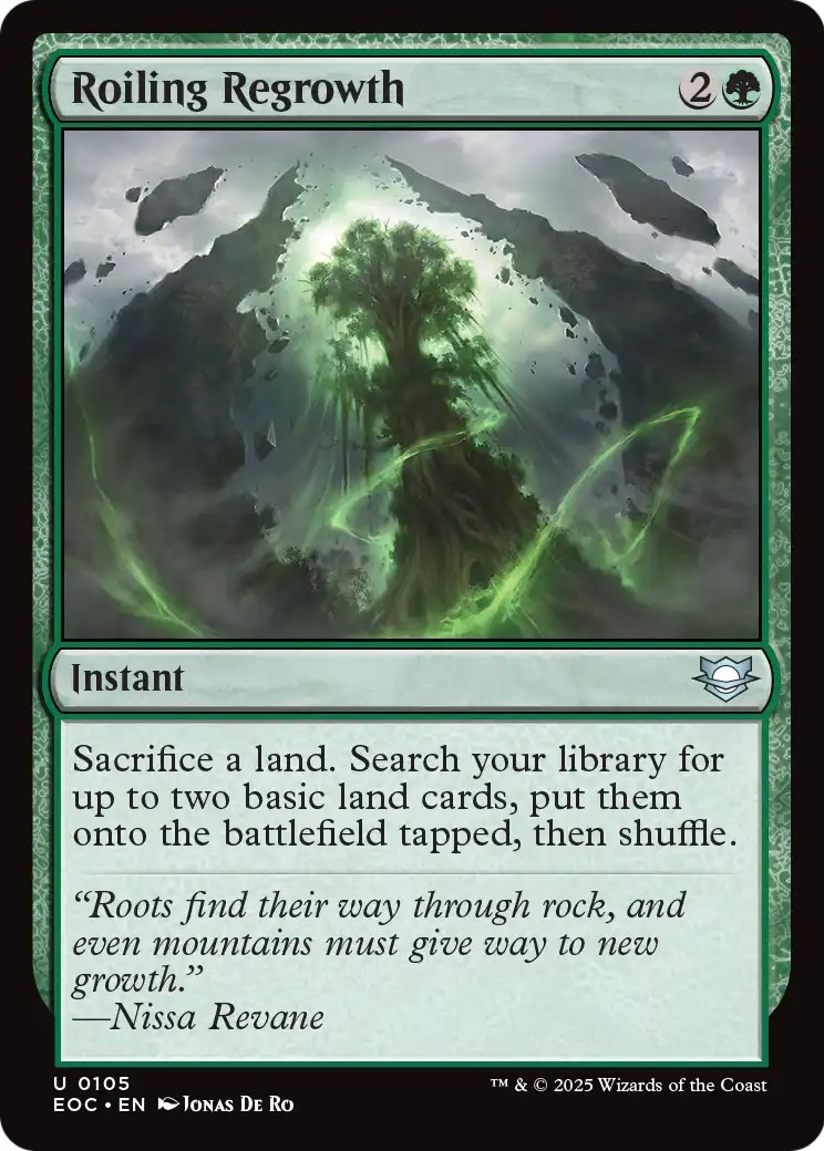 2025 Magic: The Gathering Edge of Eternities 2025 Magic: The Gathering Edge of Eternities #105 trading card