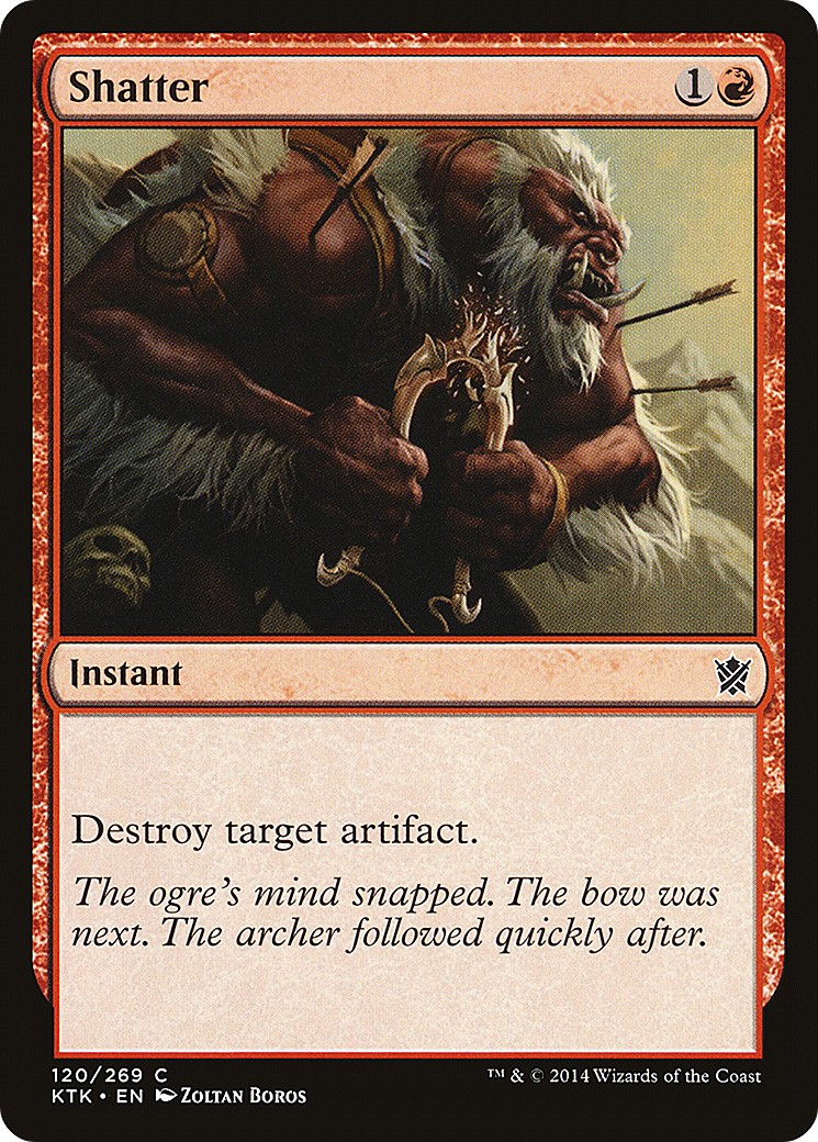 2014 Magic: The Gathering Khans of Tarkir 2014 Magic: The Gathering Khans of Tarkir #120 trading card
