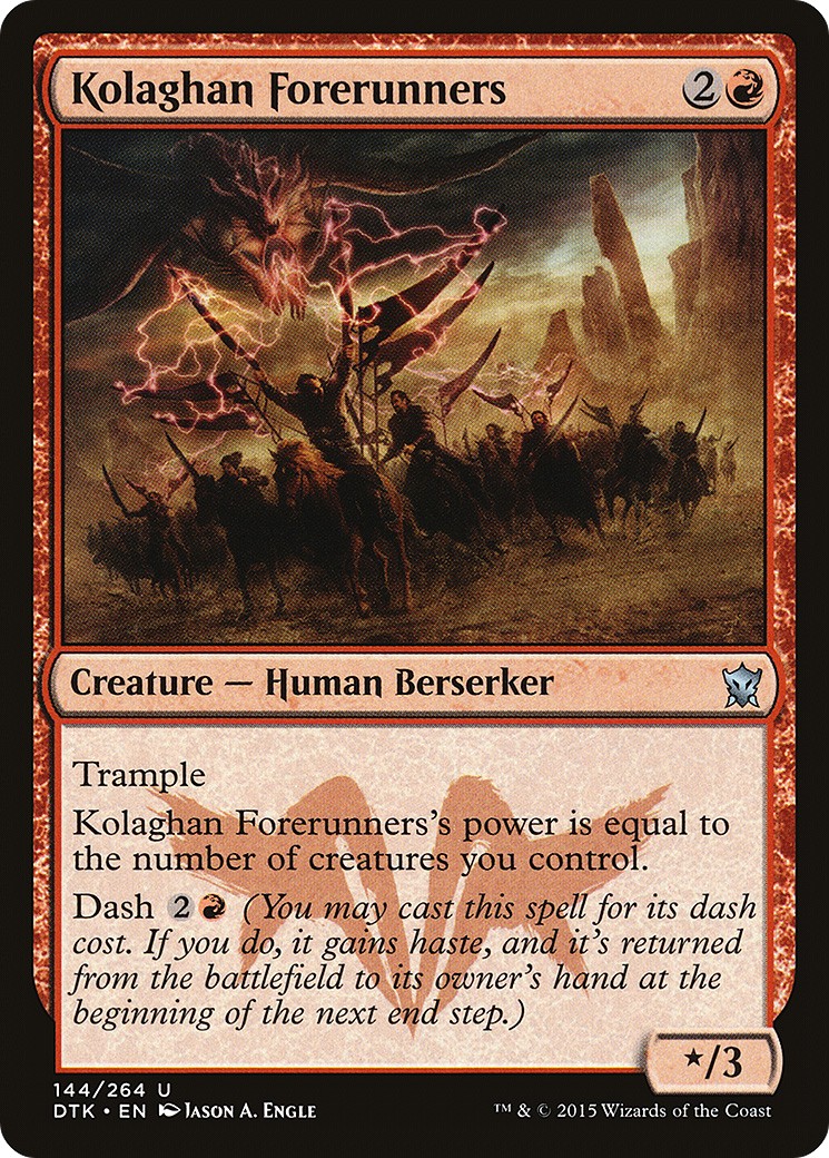 2015 Magic: The Gathering Dragons of Tarkir 2015 Magic: The Gathering Dragons of Tarkir #144 trading card