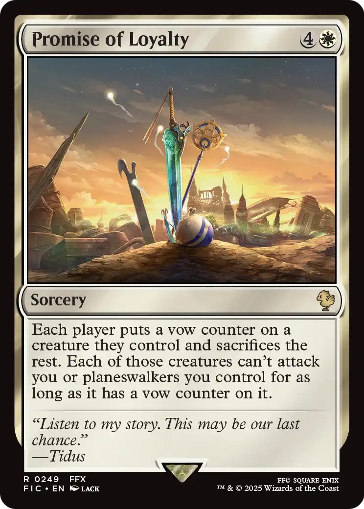 2025 Magic: The Gathering Final Fantasy 2025 Magic: The Gathering Final Fantasy #249 trading card