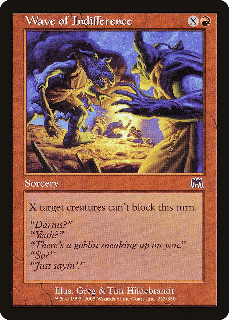 2002 Magic: The Gathering Onslaught 2002 Magic: The Gathering Onslaught #243 trading card
