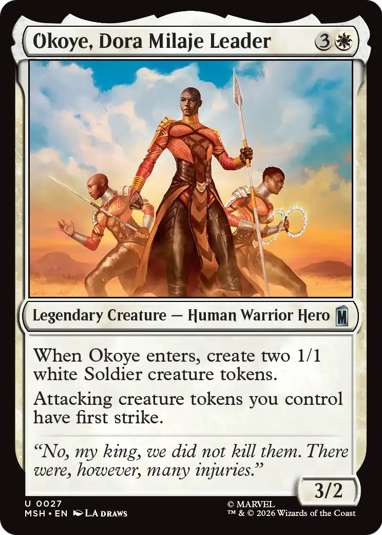2026 Magic: The Gathering Marvel Super Heroes 2026 Magic: The Gathering Marvel Super Heroes #27 trading card