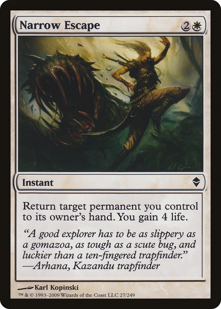 Narrow Escape - Image 1