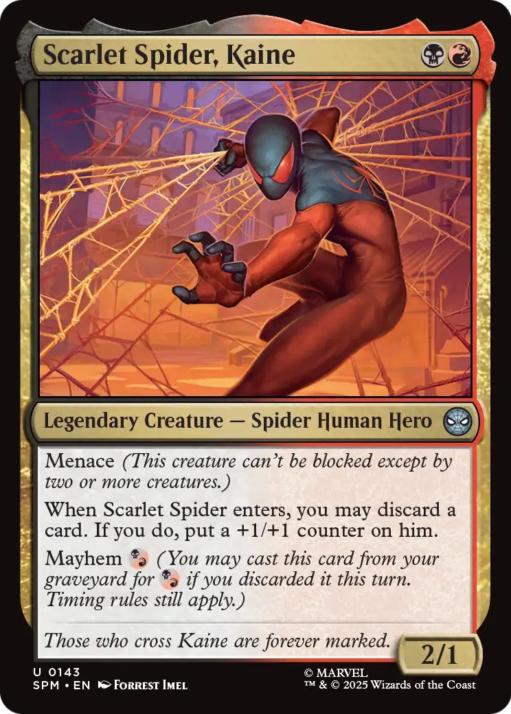 2025 Magic: The Gathering Marvel's Spider-Man 2025 Magic: The Gathering Marvel's Spider-Man #143 trading card