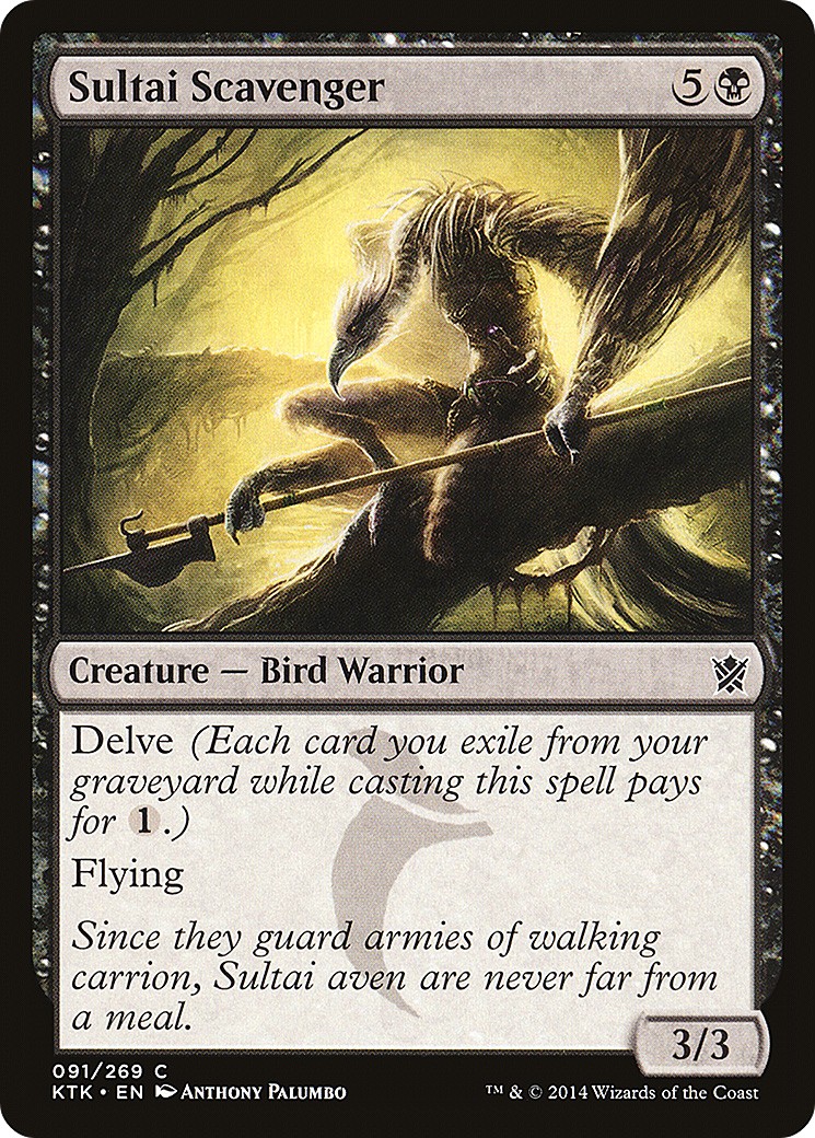 2014 Magic: The Gathering Khans of Tarkir 2014 Magic: The Gathering Khans of Tarkir #91 trading card