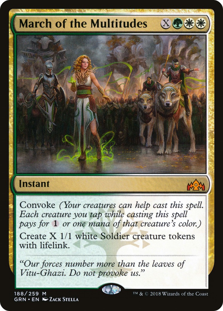 2018 Magic: The Gathering Guilds of Ravnica 2018 Magic: The Gathering Guilds of Ravnica #188 trading card
