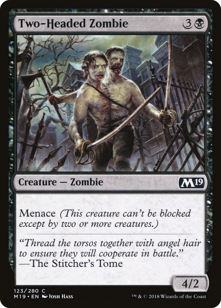 Two-Headed Zombie - Image 1